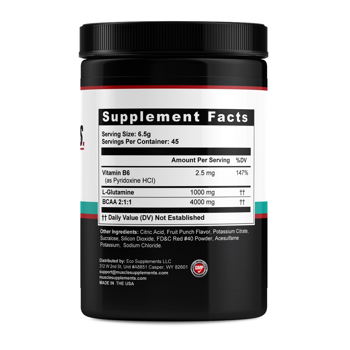BCAA Shock Powder – Fruit Punch - Image 2