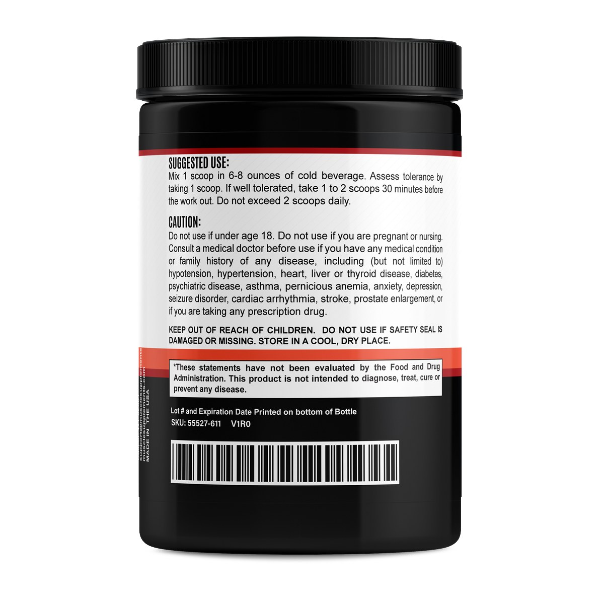 Nitric Shock Pre-Workout – Blue Raspberry - Image 3
