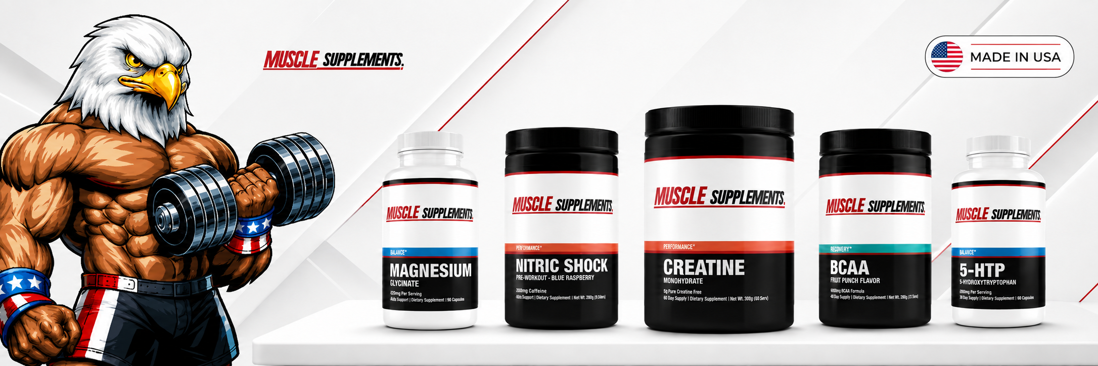 Muscle Supplements — premium American-made supplements